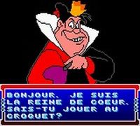 une photo d'Ã©cran de Alice in Wonderland sur Nintendo Game Boy Color